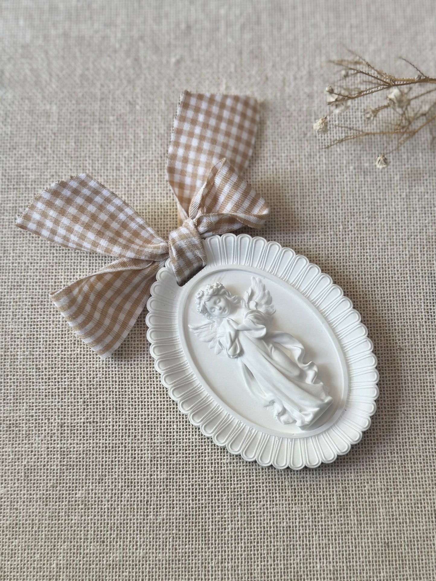 Cunero Ángel de Yeso