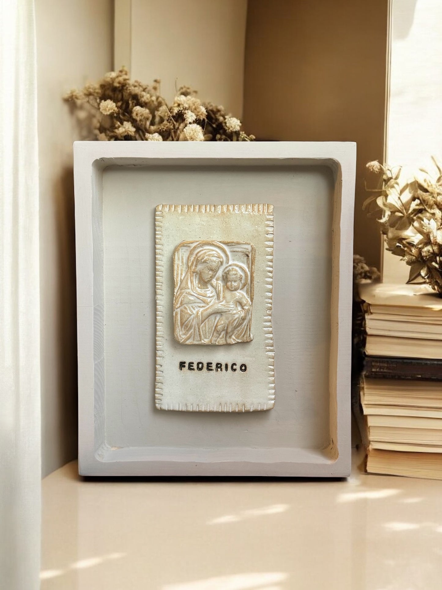Cuadro María y Jesús Personalizado