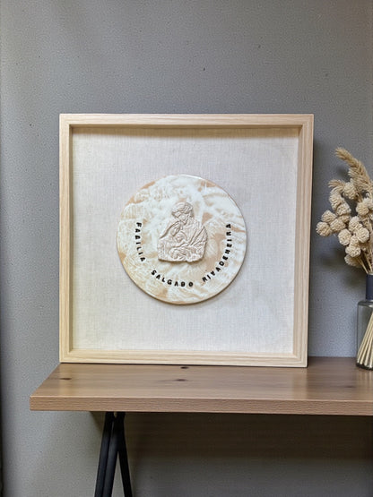 Cuadro Sagrada Familia Personalizado Grande