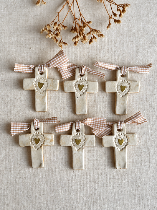 Cruces Sagrado Corazon Cinta Vichy