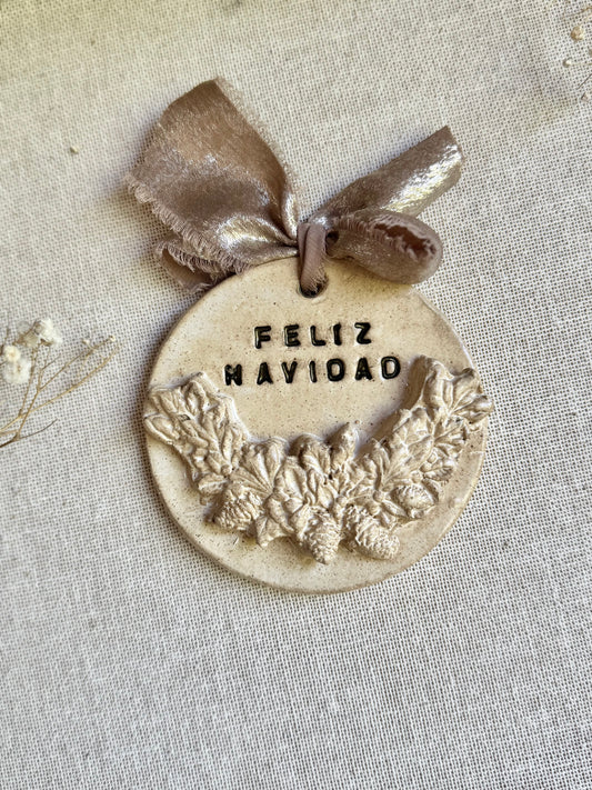Medallón Feliz Navidad