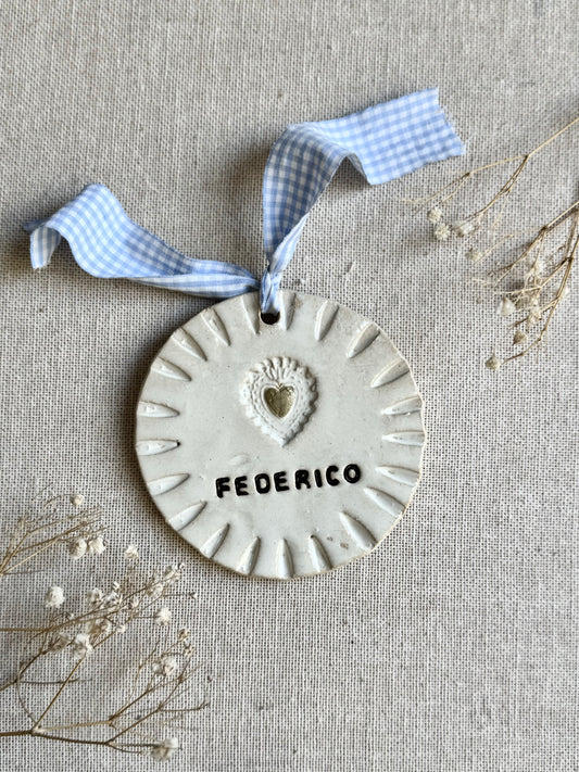 Cunero Sagrado Corazón Personalizado Cuadrille