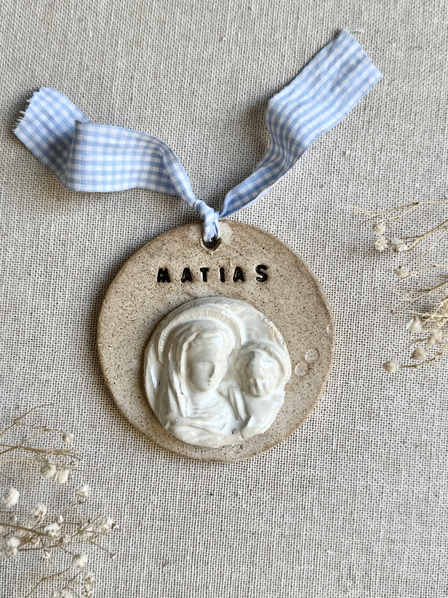 Cunero Maria y Jesús Personalizado Cuadrille