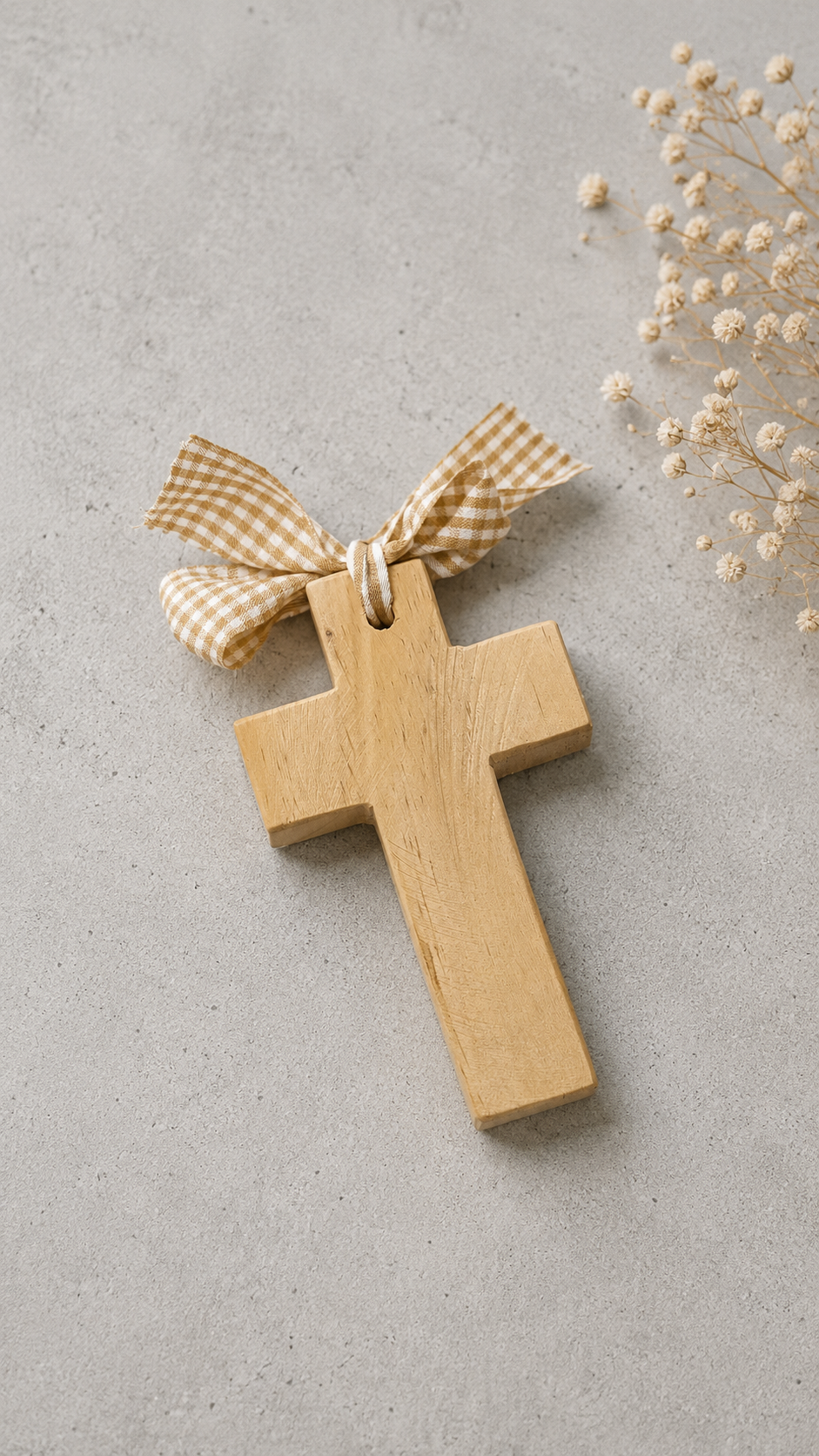 Cruz Madera Cuadrille Beige