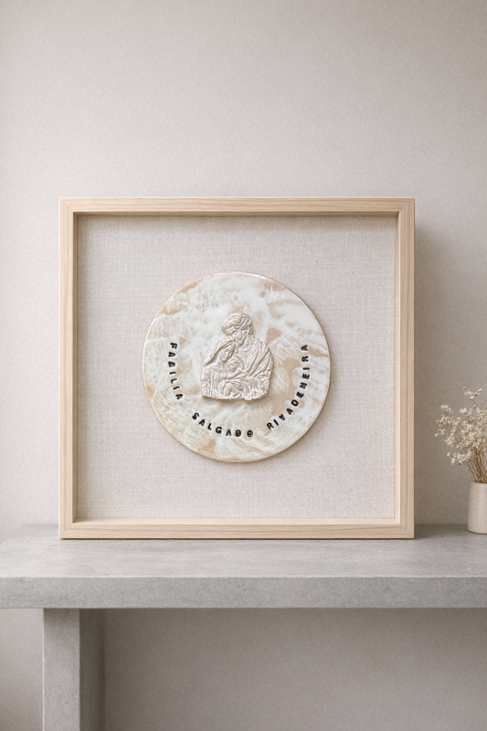 Cuadro Sagrada Familia Personalizado Grande