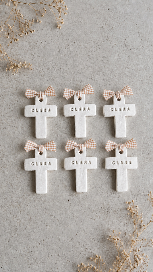Cruces Nombre Beige